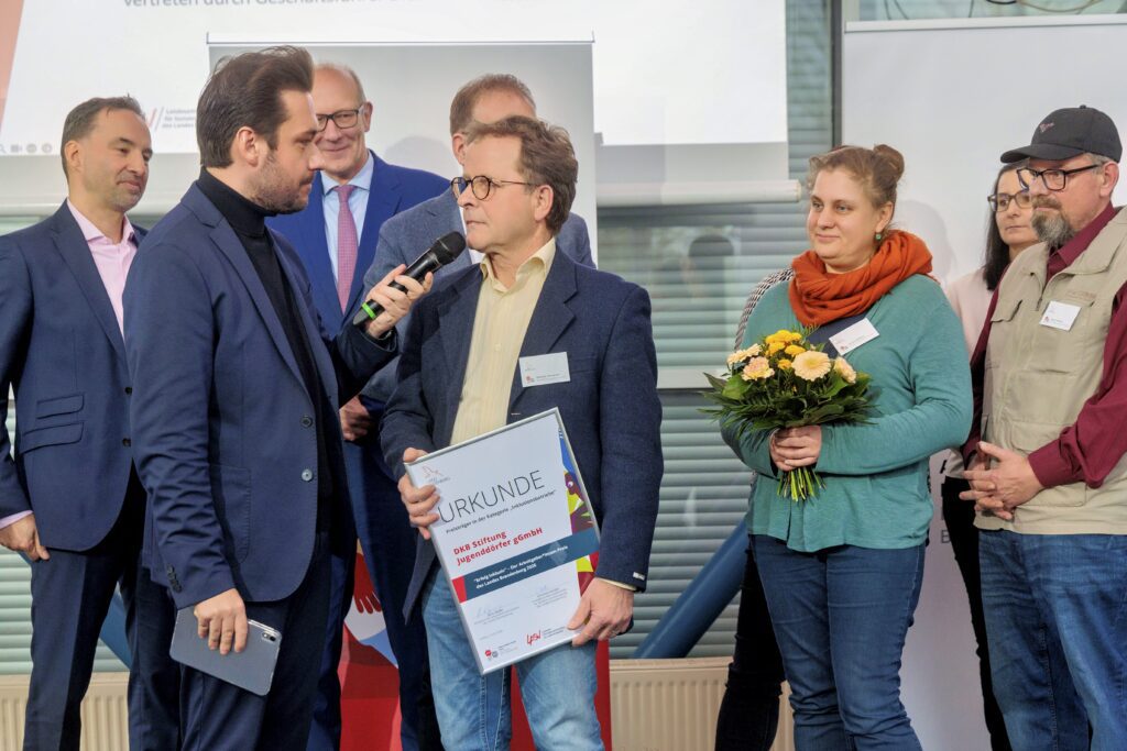 Preisträger*innen der DKB STIFTUNG des Arbeitgeber*innen-Preis des Landes Brandenburg 2026 in Cottbus